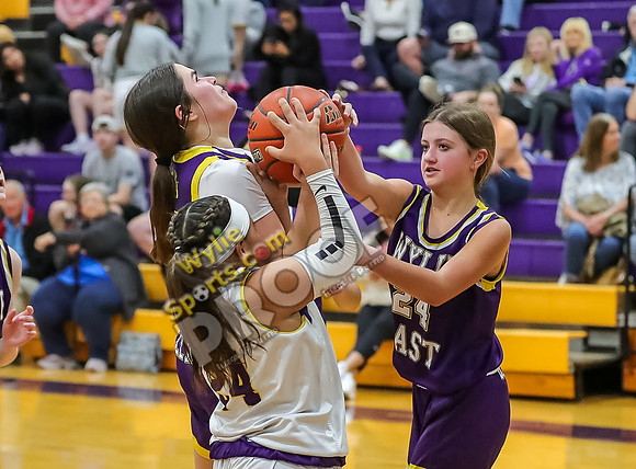 02-05-24 8th Grade B Girls Wylie East vs Wylie West Jr High Basketball RK-231