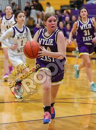02-05-24 8th Grade B Girls Wylie East vs Wylie West Jr High Basketball RK-242