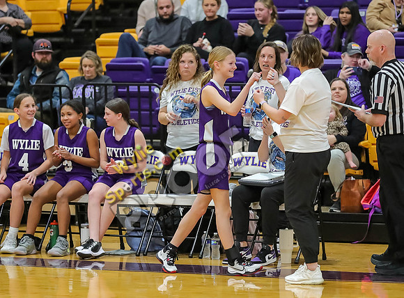 02-05-24 7th Grade A Girls Wylie East vs Wylie West Jr High Basketball RK-2