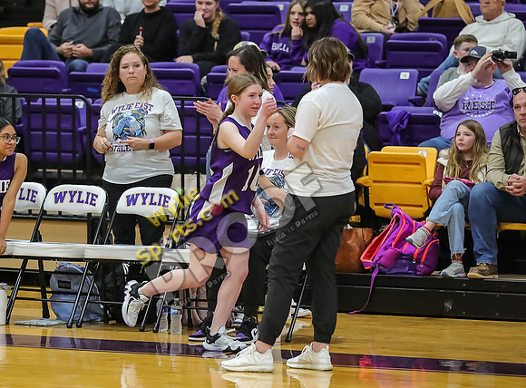 02-05-24 7th Grade A Girls Wylie East vs Wylie West Jr High Basketball RK-9