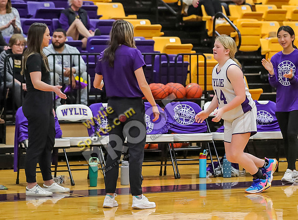 02-05-24 7th Grade A Girls Wylie East vs Wylie West Jr High Basketball RK-45