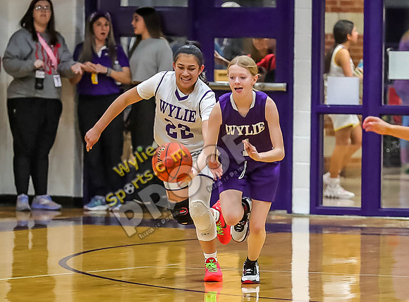 02-05-24 7th Grade A Girls Wylie East vs Wylie West Jr High Basketball RK-77