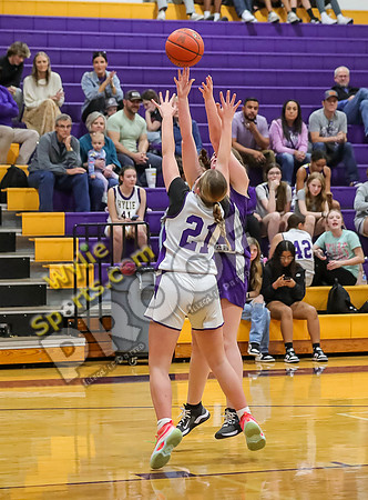 02-05-24 7th Grade A Girls Wylie East vs Wylie West Jr High Basketball RK-91