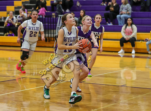 02-05-24 7th Grade A Girls Wylie East vs Wylie West Jr High Basketball RK-94