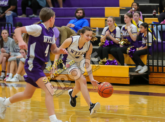 02-05-24 7th Grade A Girls Wylie East vs Wylie West Jr High Basketball RK-98