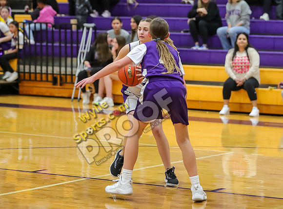 02-05-24 7th Grade A Girls Wylie East vs Wylie West Jr High Basketball RK-100