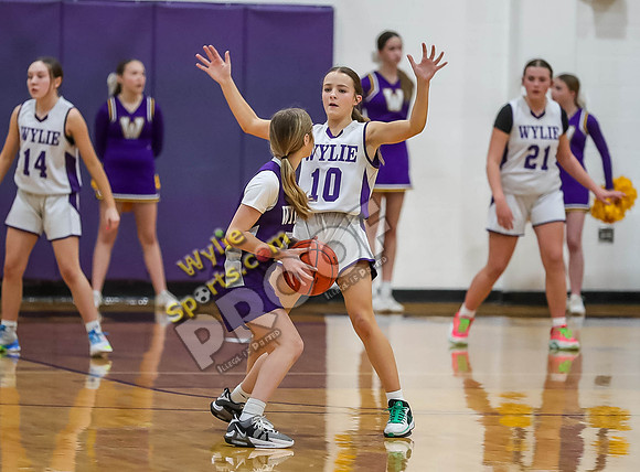 02-05-24 7th Grade A Girls Wylie East vs Wylie West Jr High Basketball RK-135