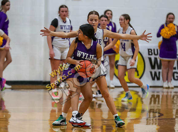 02-05-24 7th Grade A Girls Wylie East vs Wylie West Jr High Basketball RK-133
