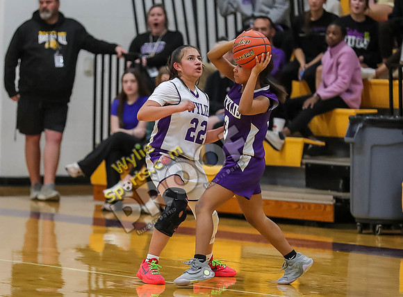02-05-24 7th Grade A Girls Wylie East vs Wylie West Jr High Basketball RK-160