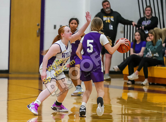 02-05-24 7th Grade A Girls Wylie East vs Wylie West Jr High Basketball RK-163
