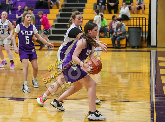 02-05-24 7th Grade A Girls Wylie East vs Wylie West Jr High Basketball RK-176