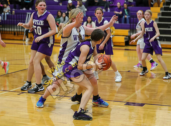 02-05-24 7th Grade A Girls Wylie East vs Wylie West Jr High Basketball RK-197