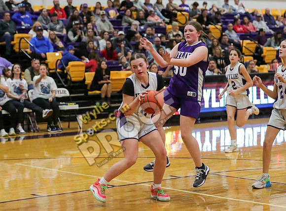 02-05-24 7th Grade A Girls Wylie East vs Wylie West Jr High Basketball RK-214