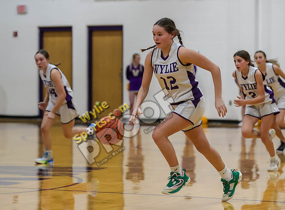 02-05-24 7th Grade A Girls Wylie East vs Wylie West Jr High Basketball RK-247
