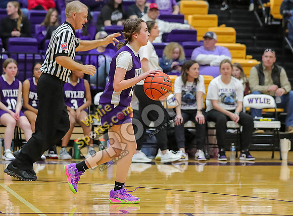 02-05-24 7th Grade A Girls Wylie East vs Wylie West Jr High Basketball RK-258