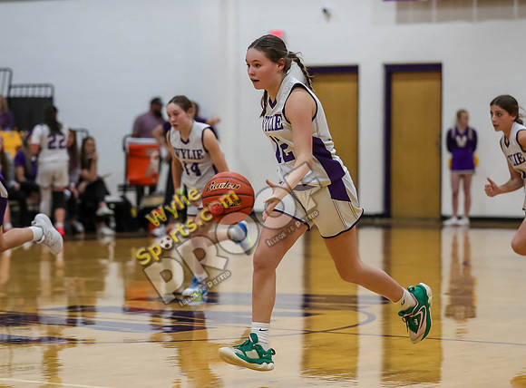 02-05-24 7th Grade A Girls Wylie East vs Wylie West Jr High Basketball RK-248