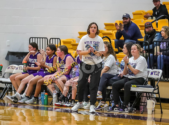 02-05-24 7th Grade A Girls Wylie East vs Wylie West Jr High Basketball RK-375
