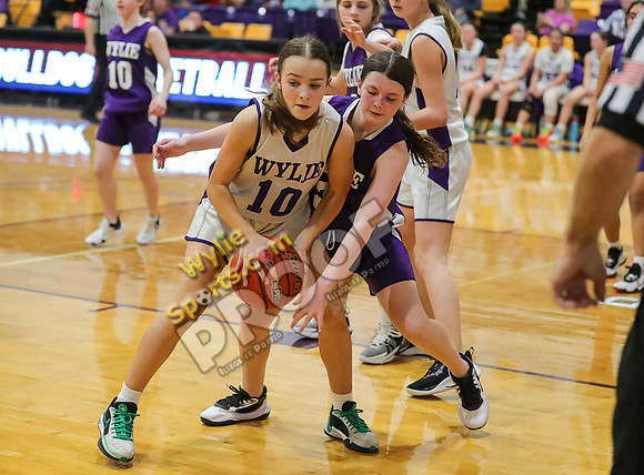 02-05-24 7th Grade A Girls Wylie East vs Wylie West Jr High Basketball RK-407