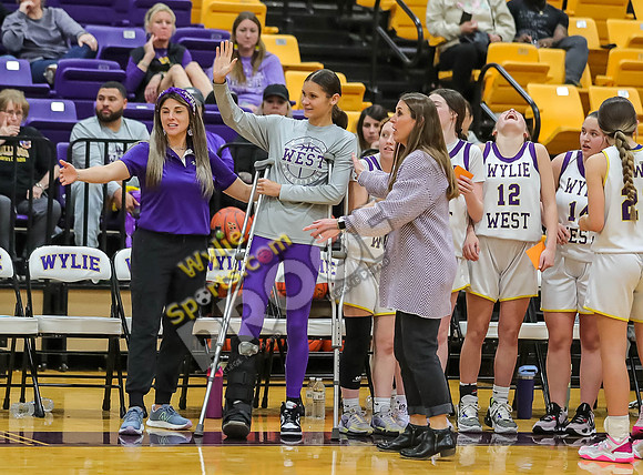 02-05-24 8th Grade A Girls Wylie East vs Wylie West Jr High Basketball RK-17-2