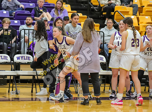 02-05-24 8th Grade A Girls Wylie East vs Wylie West Jr High Basketball RK-21-2