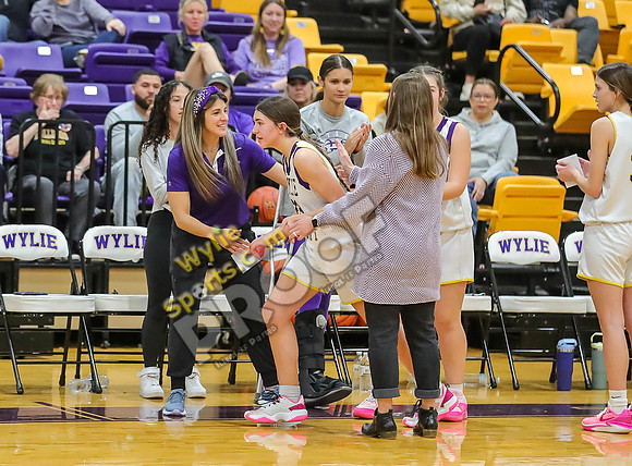 02-05-24 8th Grade A Girls Wylie East vs Wylie West Jr High Basketball RK-27-2