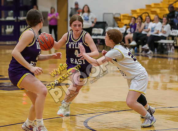 02-05-24 8th Grade A Girls Wylie East vs Wylie West Jr High Basketball RK-69-2