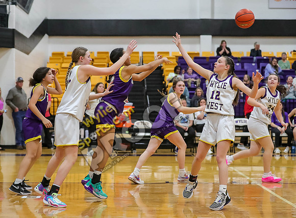02-05-24 8th Grade A Girls Wylie East vs Wylie West Jr High Basketball RK-93-2