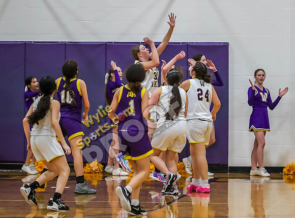 02-05-24 8th Grade A Girls Wylie East vs Wylie West Jr High Basketball RK-94-2