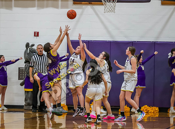 02-05-24 8th Grade A Girls Wylie East vs Wylie West Jr High Basketball RK-96-2