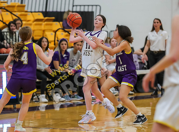 02-05-24 8th Grade A Girls Wylie East vs Wylie West Jr High Basketball RK-97-2