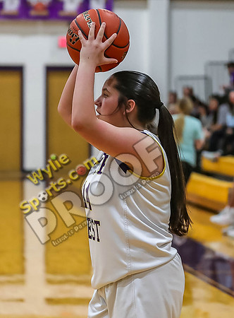 02-05-24 8th Grade A Girls Wylie East vs Wylie West Jr High Basketball RK-122-2