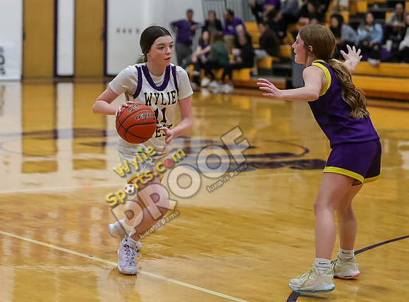 02-05-24 8th Grade A Girls Wylie East vs Wylie West Jr High Basketball RK-135-2