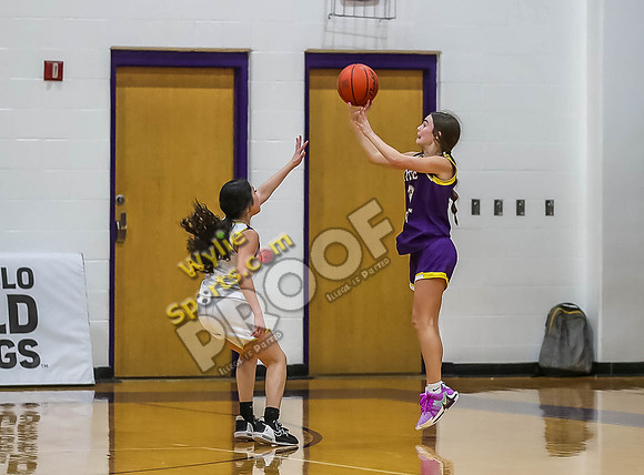 02-05-24 8th Grade A Girls Wylie East vs Wylie West Jr High Basketball RK-155-2