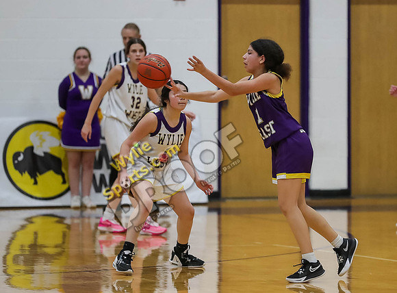 02-05-24 8th Grade A Girls Wylie East vs Wylie West Jr High Basketball RK-158-2