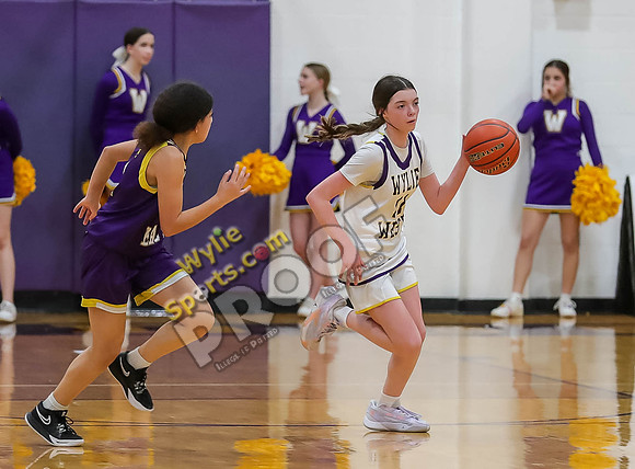 02-05-24 8th Grade A Girls Wylie East vs Wylie West Jr High Basketball RK-160-2