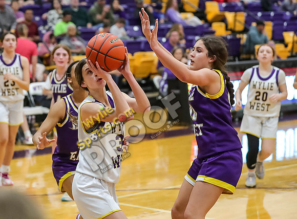 02-05-24 8th Grade A Girls Wylie East vs Wylie West Jr High Basketball RK-169-2