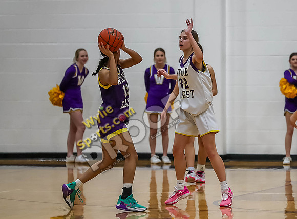 02-05-24 8th Grade A Girls Wylie East vs Wylie West Jr High Basketball RK-205-2