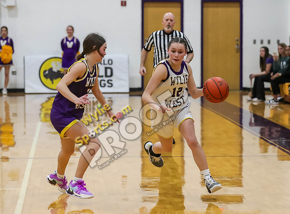 02-05-24 8th Grade A Girls Wylie East vs Wylie West Jr High Basketball RK-225-2