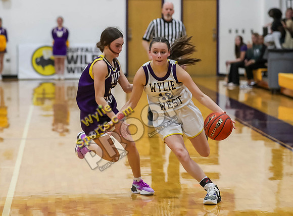 02-05-24 8th Grade A Girls Wylie East vs Wylie West Jr High Basketball RK-226-2