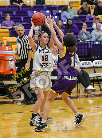 02-05-24 8th Grade A Girls Wylie East vs Wylie West Jr High Basketball RK-255-2