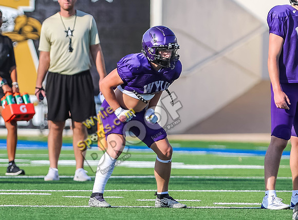 08-24-24 Wylie vs Abilene High Football Scrimmage RK-116